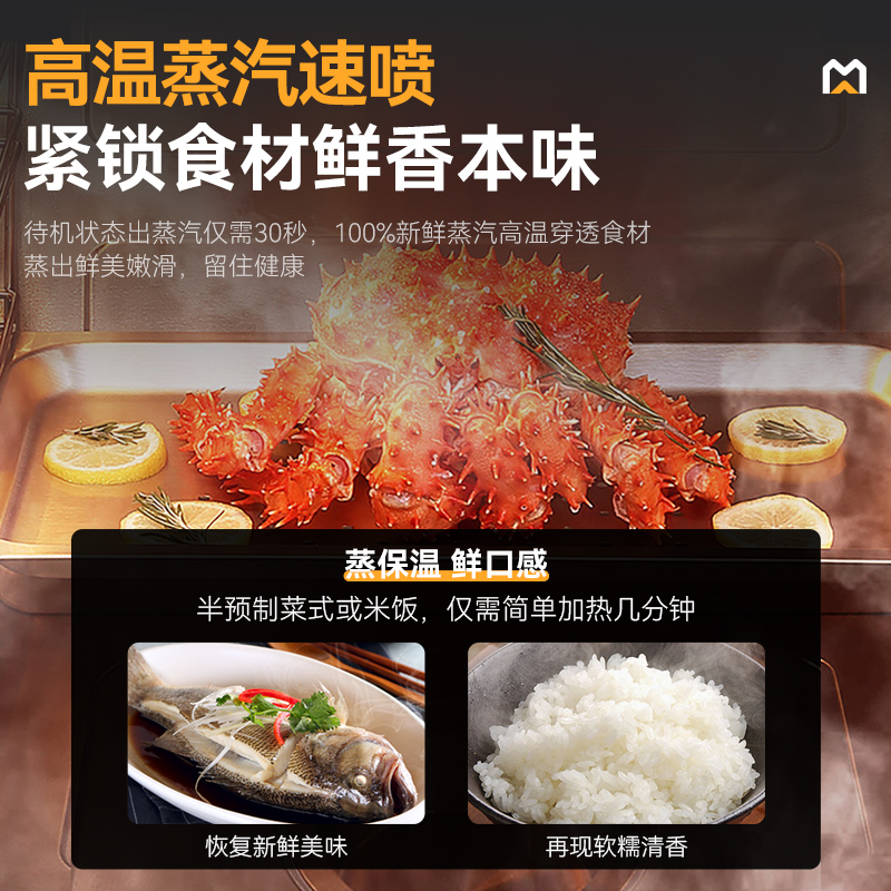 麥大廚經(jīng)濟(jì)款全息屏6層萬(wàn)能蒸烤箱商用